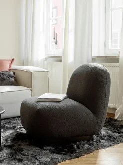 Sillon Coctel En Tejido Bloucle Elsie