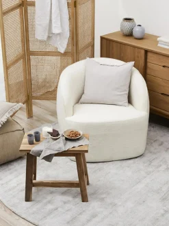 Sillon Coctel En Tejido Boucle Elodie