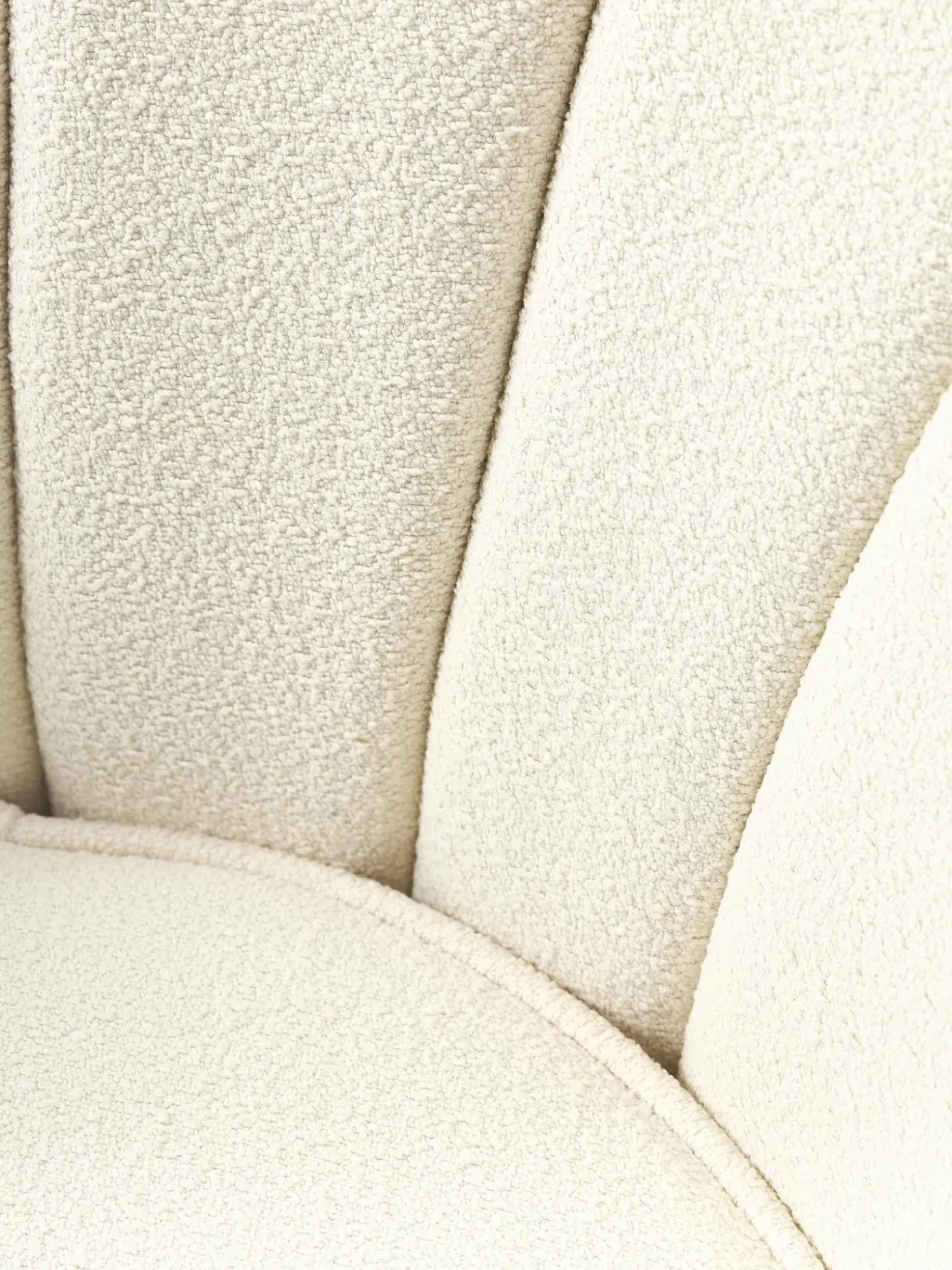 Sillon Coctel En Tejido Boucle Oyster