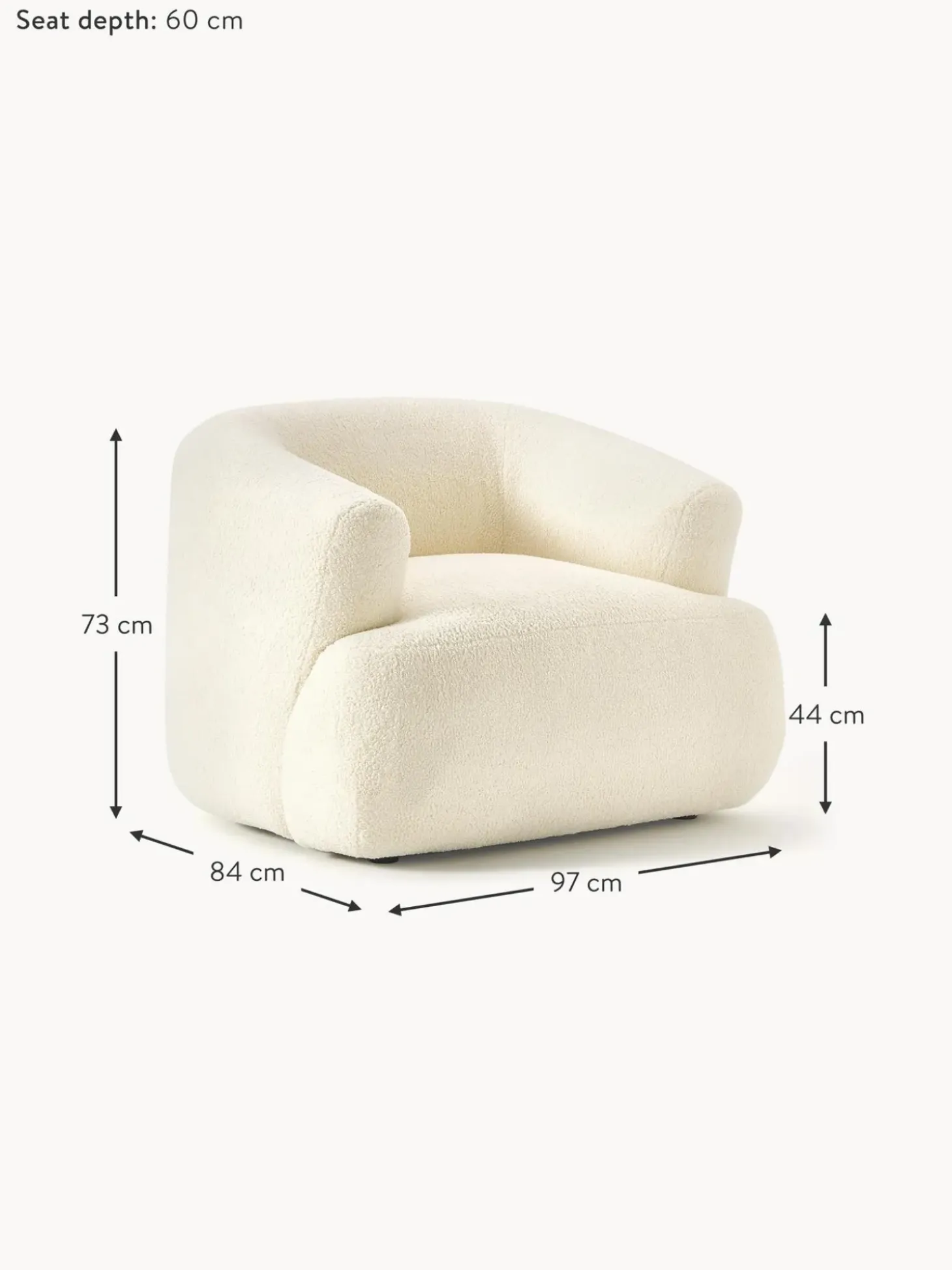 Sillon De Borreguillo Sofia