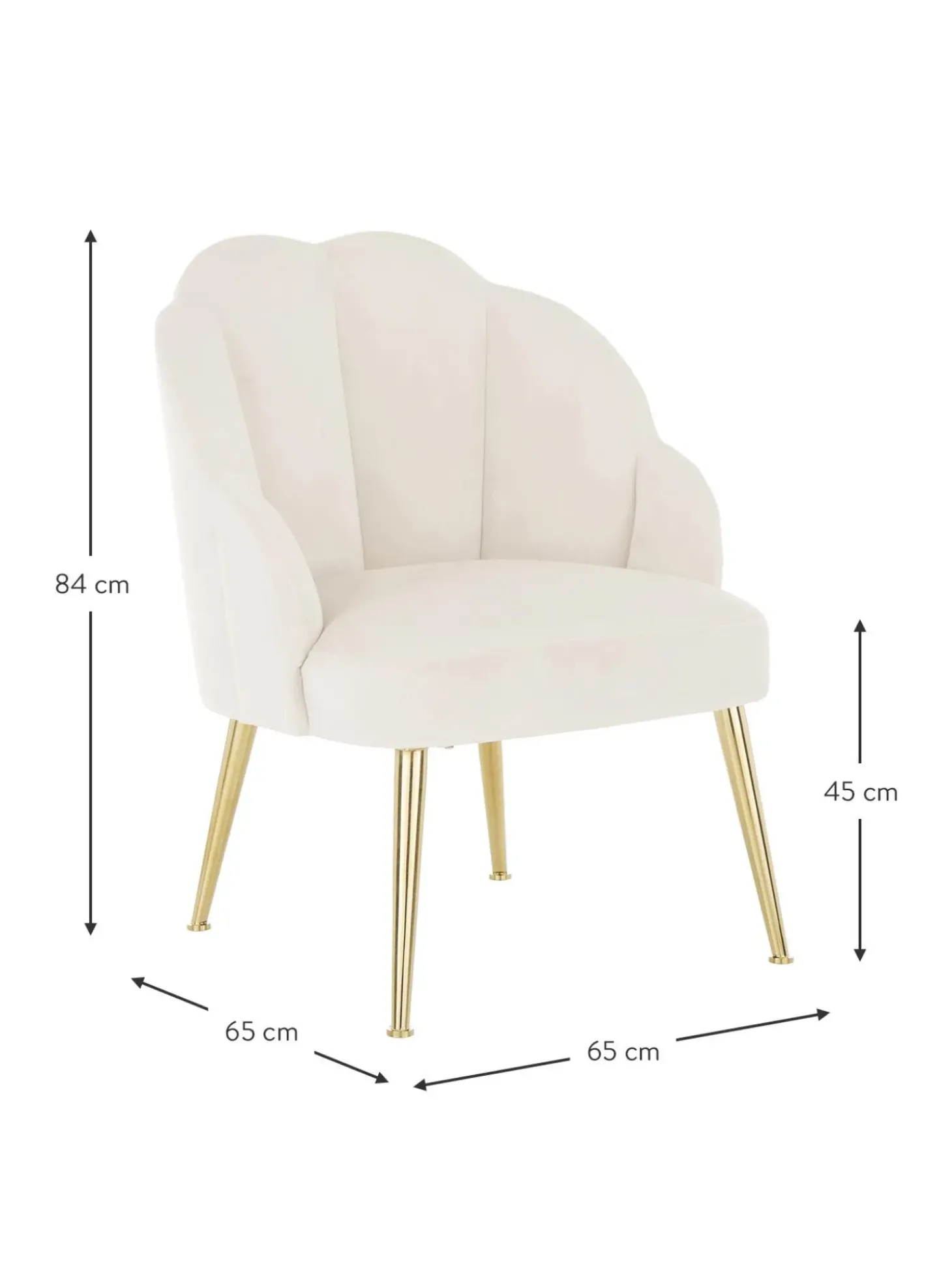 Sillon De Coctel De Terciopelo Helle