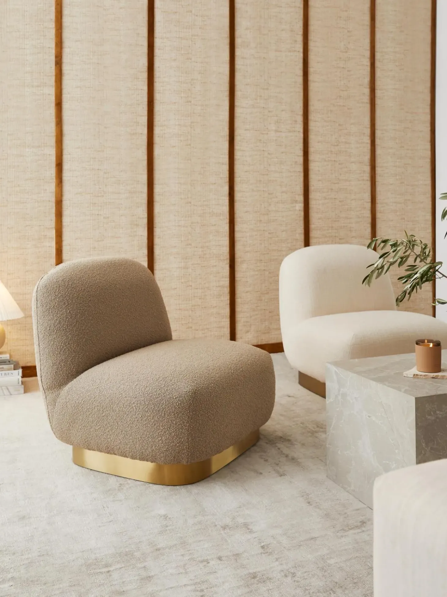 Sillon De Coctel En Tejido Bloucle Elsie