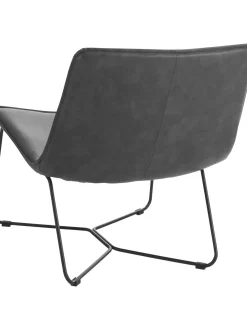 Sillon De Cuero Sintetico Barrel