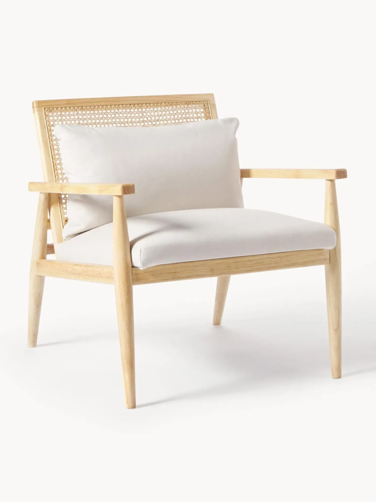 Sillon De Madera De Caucho Maciza Manuell