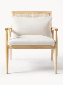 Sillon De Madera De Caucho Maciza Manuell