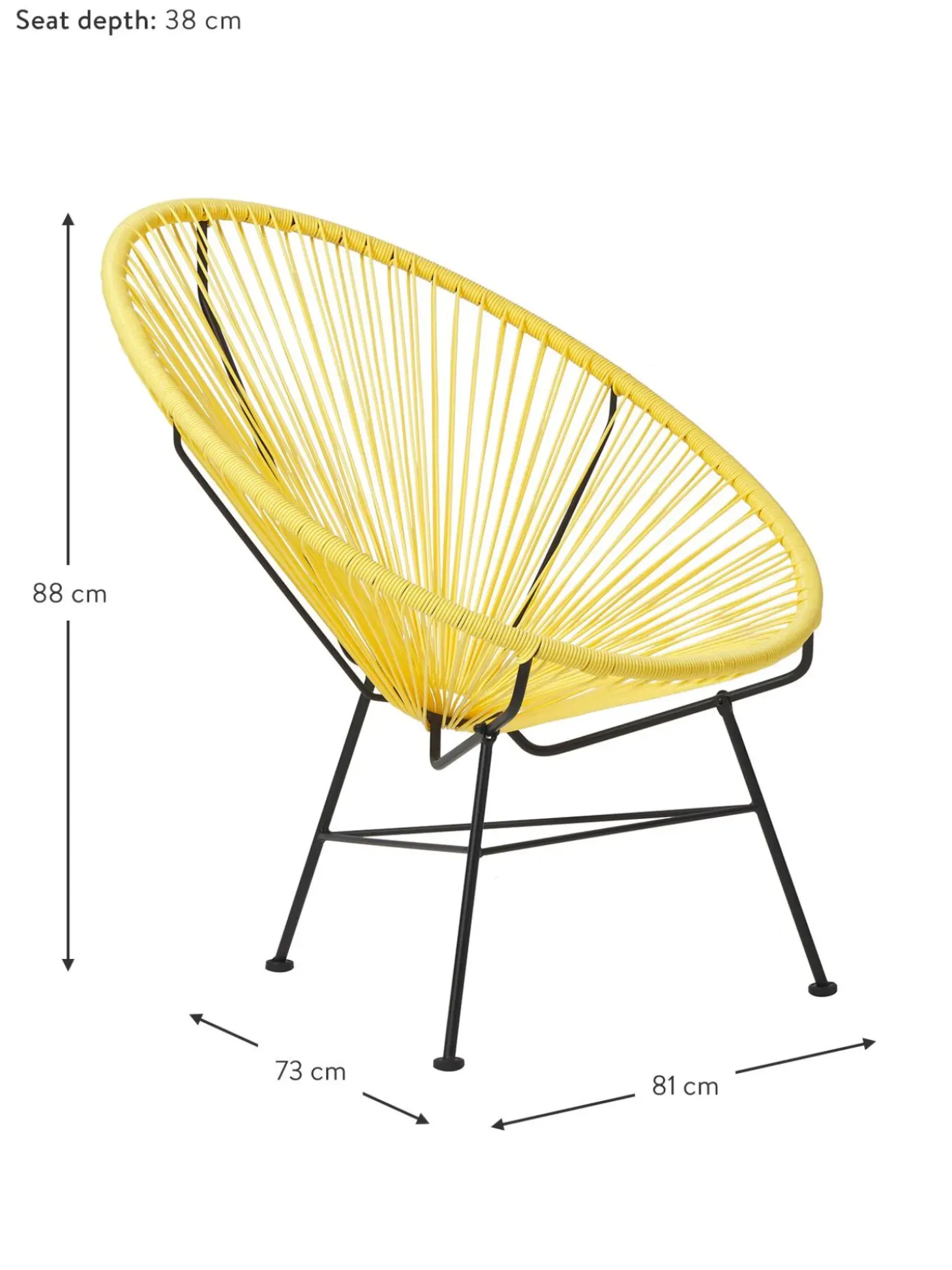 Sillon De Plastico Bahia