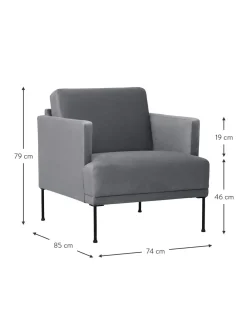 Sillon De Terciopelo Fluente