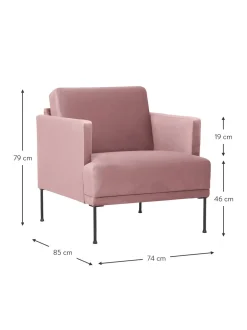 Sillon De Terciopelo Fluente