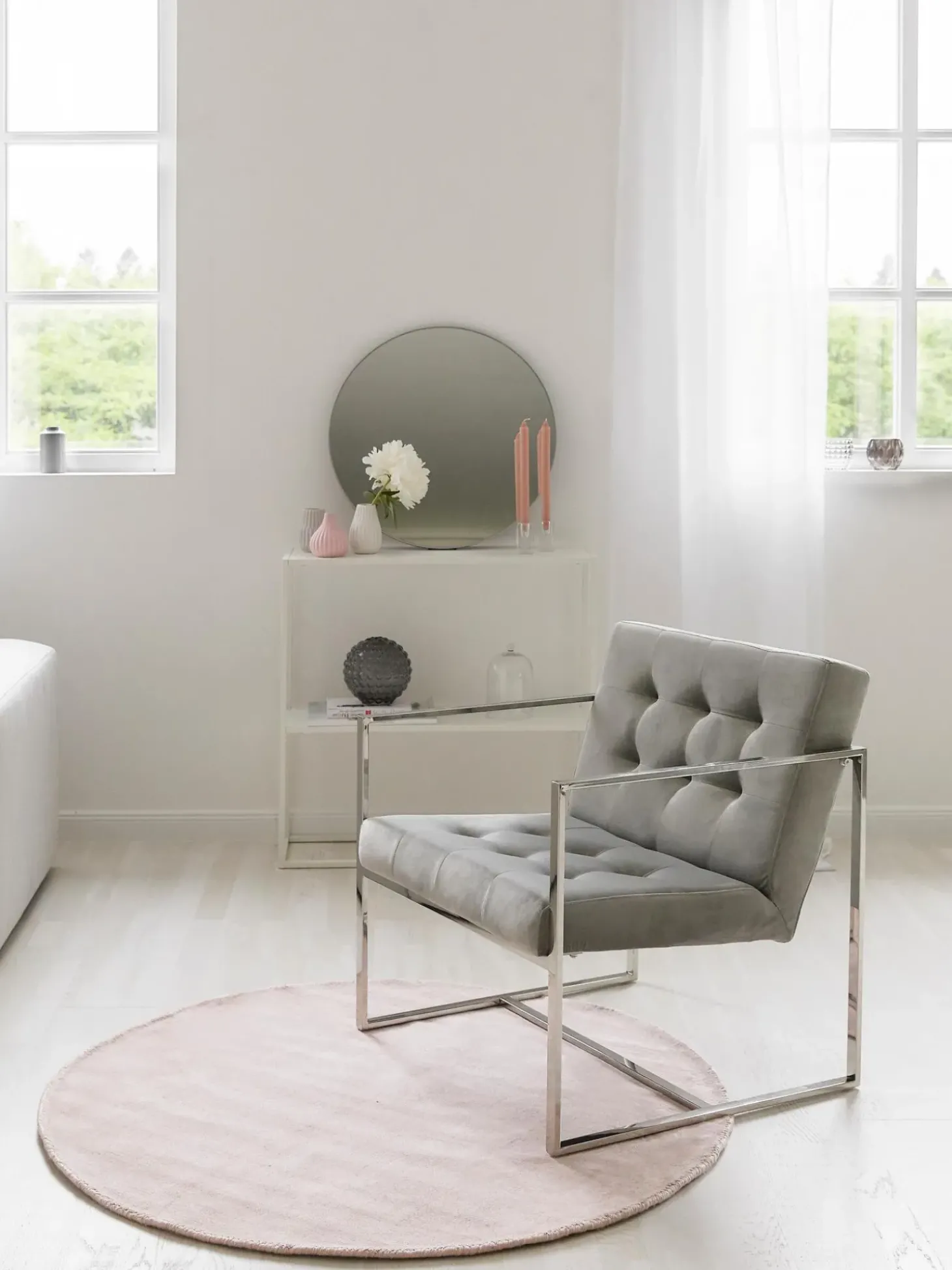 Sillon De Terciopelo Manhattan