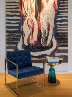 Sillon De Terciopelo Manhattan