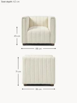 Sillon En Tejido Boucle Antonio