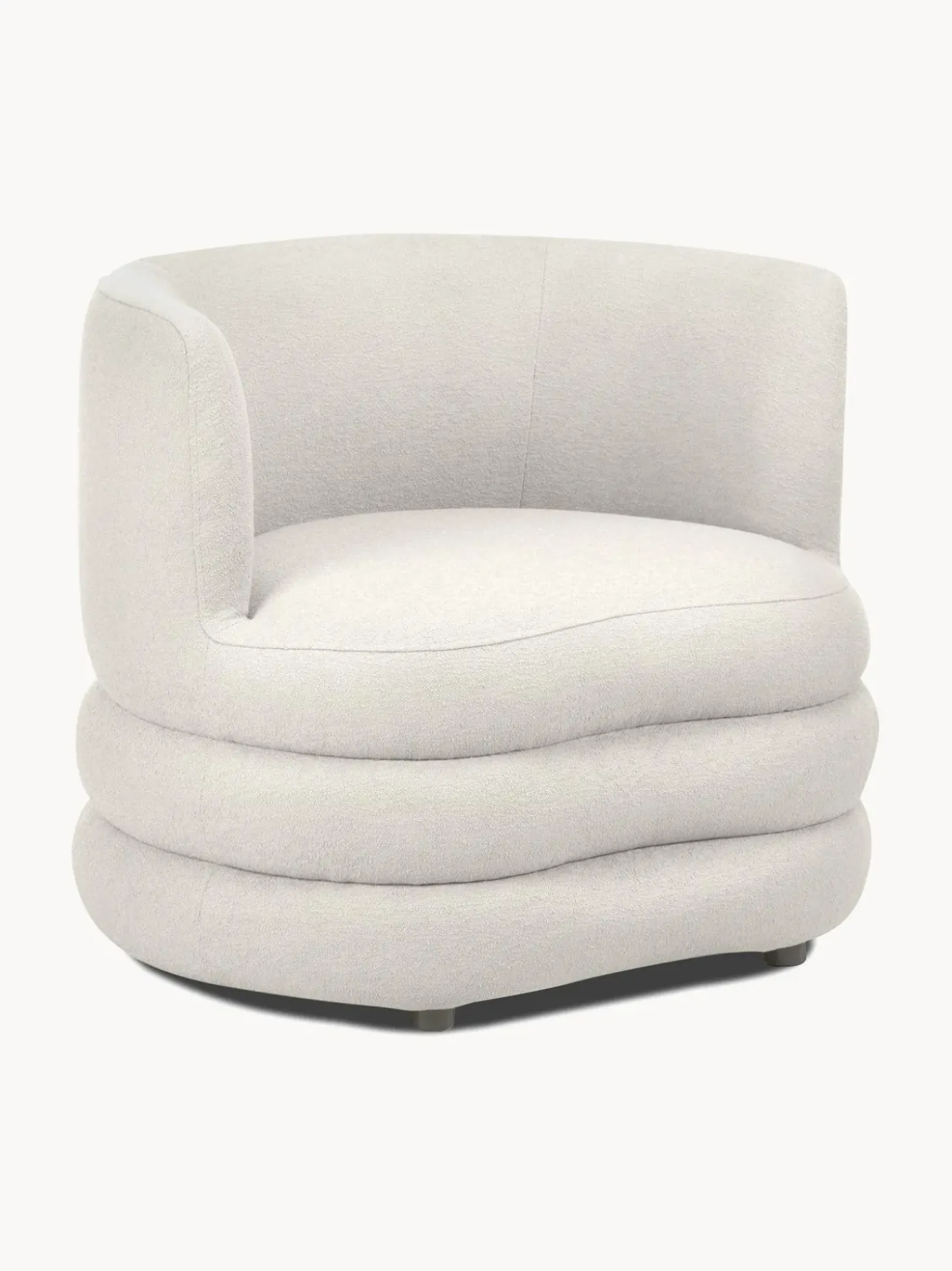 Sillon En Tejido Boucle De Diseno Solomon