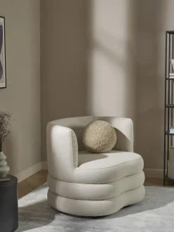 Sillon En Tejido Boucle De Diseno Solomon