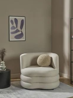 Sillon En Tejido Boucle De Diseno Solomon