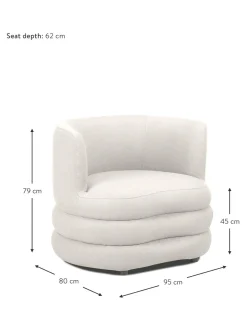 Sillon En Tejido Boucle De Diseno Solomon