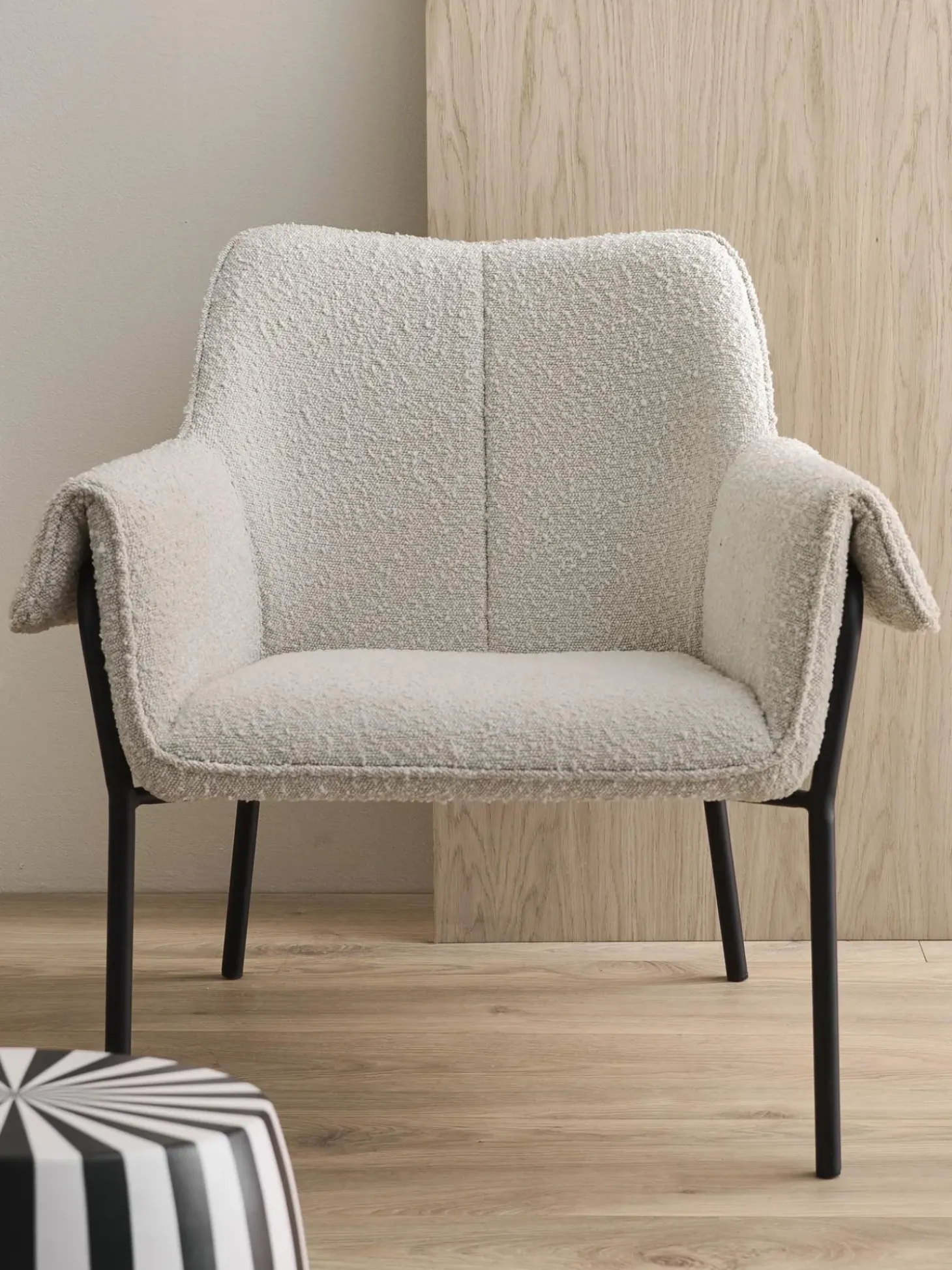 Sillon En Tejido Boucle Effekt