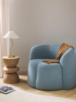 Sillon En Tejido Boucle Fleur