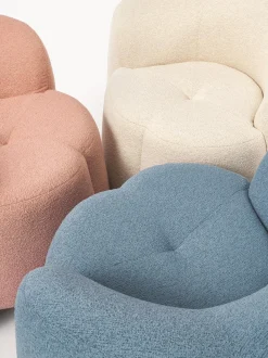 Sillon En Tejido Boucle Fleur