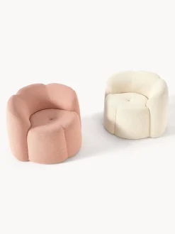 Sillon En Tejido Boucle Fleur