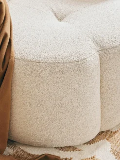 Sillon En Tejido Boucle Fleur