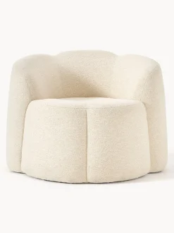 Sillon En Tejido Boucle Fleur