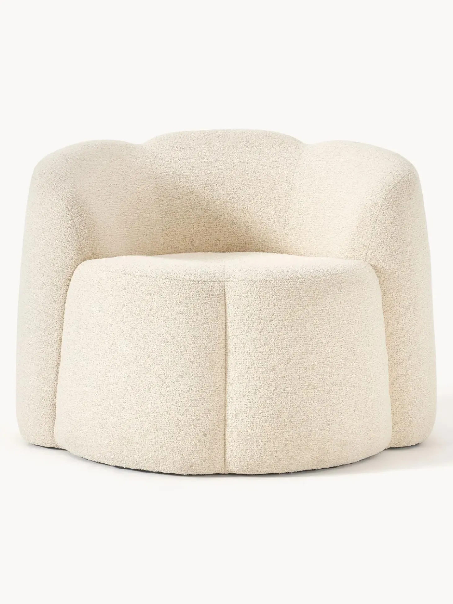 Sillon En Tejido Boucle Fleur