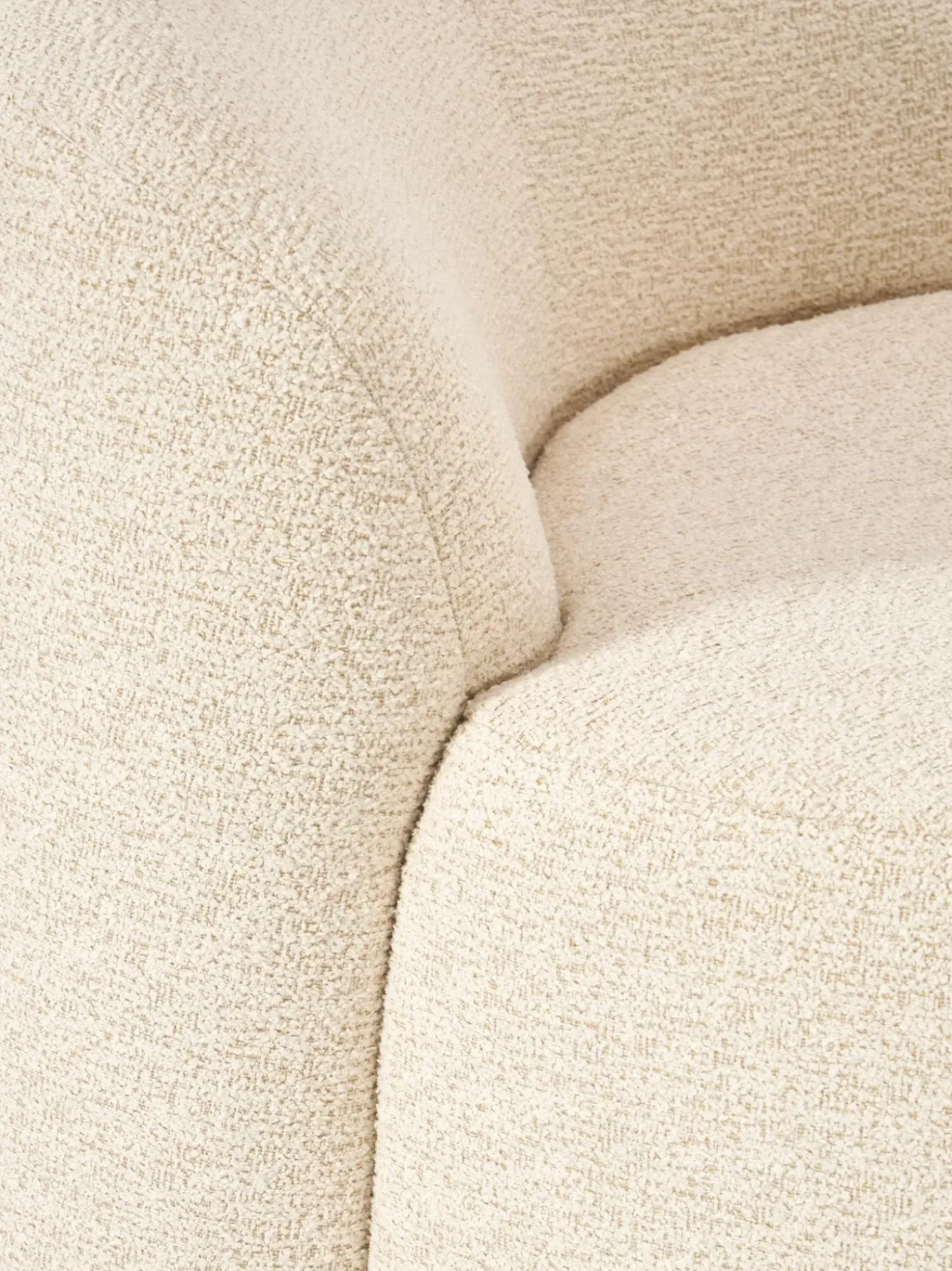 Sillon En Tejido Boucle Fleur