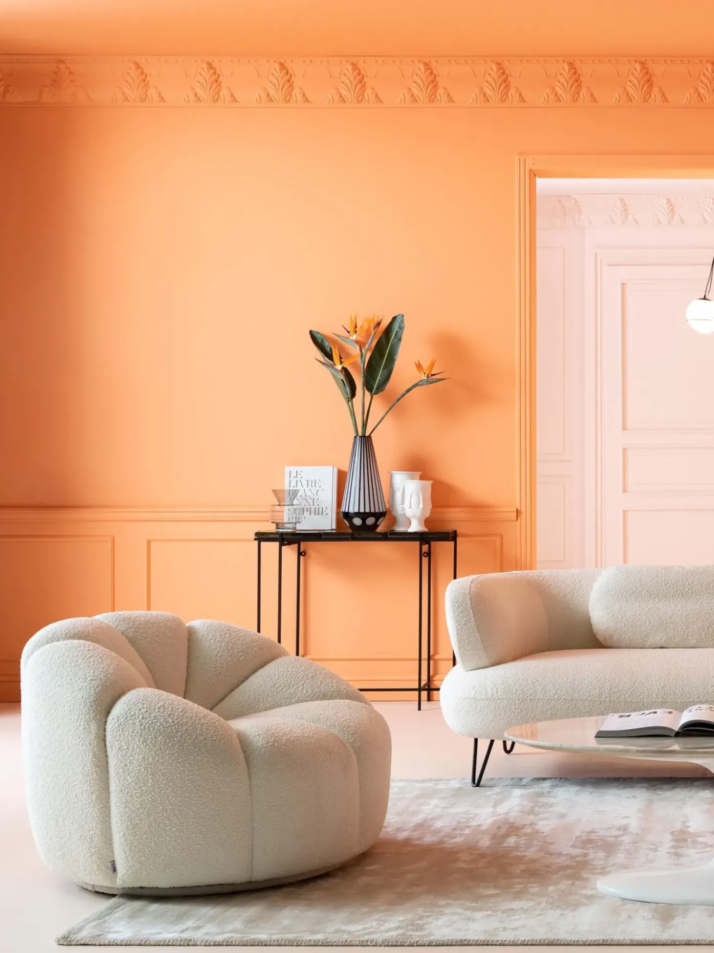 Sillon En Tejido Boucle Peppo Lounge