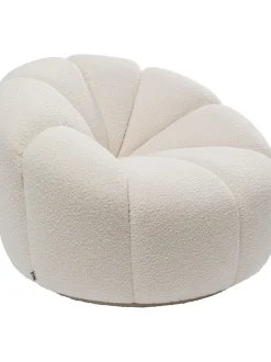 Sillon En Tejido Boucle Peppo Lounge