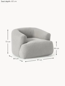 Sillon En Tejido Boucle Sofia