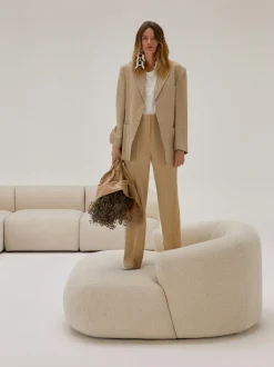 Sillon Lounge En Tejido Boucle Sofia