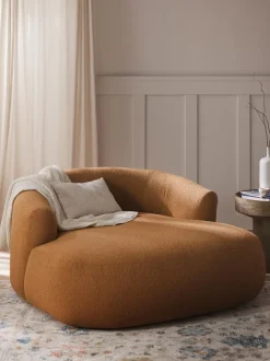 Sillon Lounge En Tejido Boucle Sofia