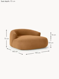 Sillon Lounge En Tejido Boucle Sofia
