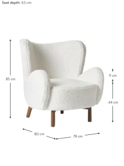 Sillon Orejero De Borreguillo Kalia