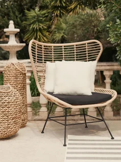 Sillon Orejero De Poliratan Costa