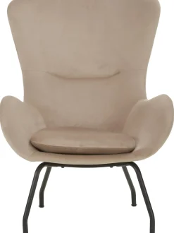 Sillon Orejero De Terciopelo Wing