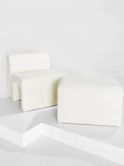 Sillon Tapizado En Tejido Boucle Odette