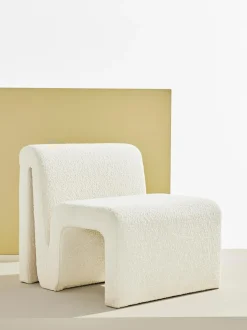 Sillon Tapizado En Tejido Boucle Odette