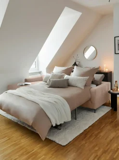 Sofa Cama Cucita (3 Plazas), Con Colchon