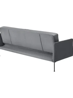 Sofa Cama De Terciopelo Fluente (3 Plazas)