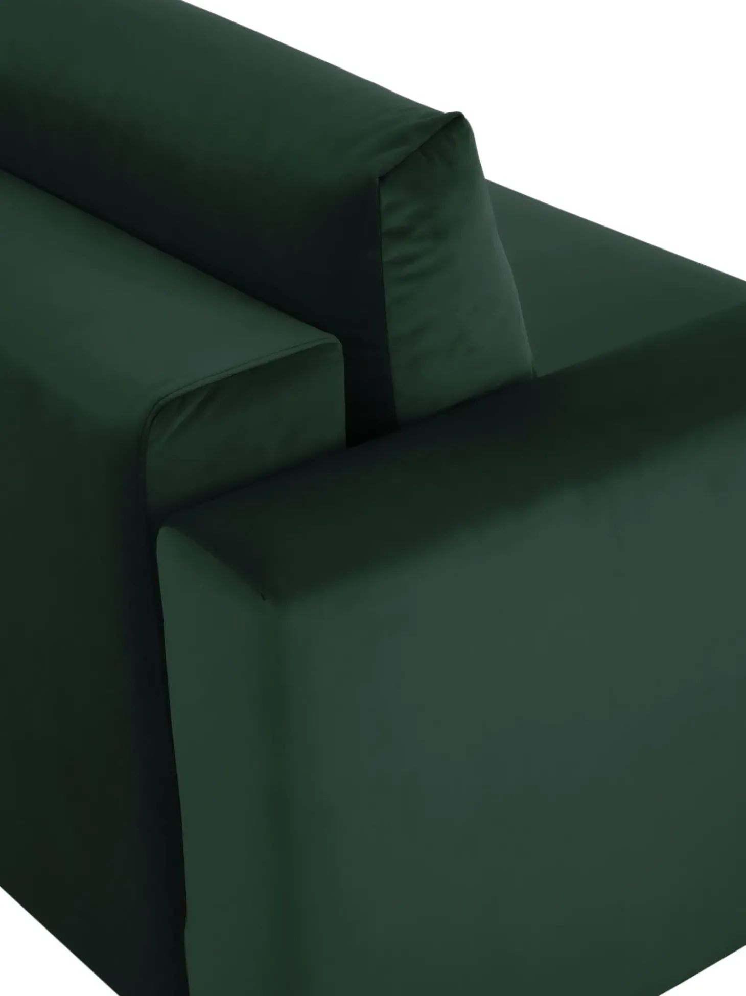 Sofa Cama De Terciopelo Tasha (3 Plazas), Con Espacio De Almacenamiento