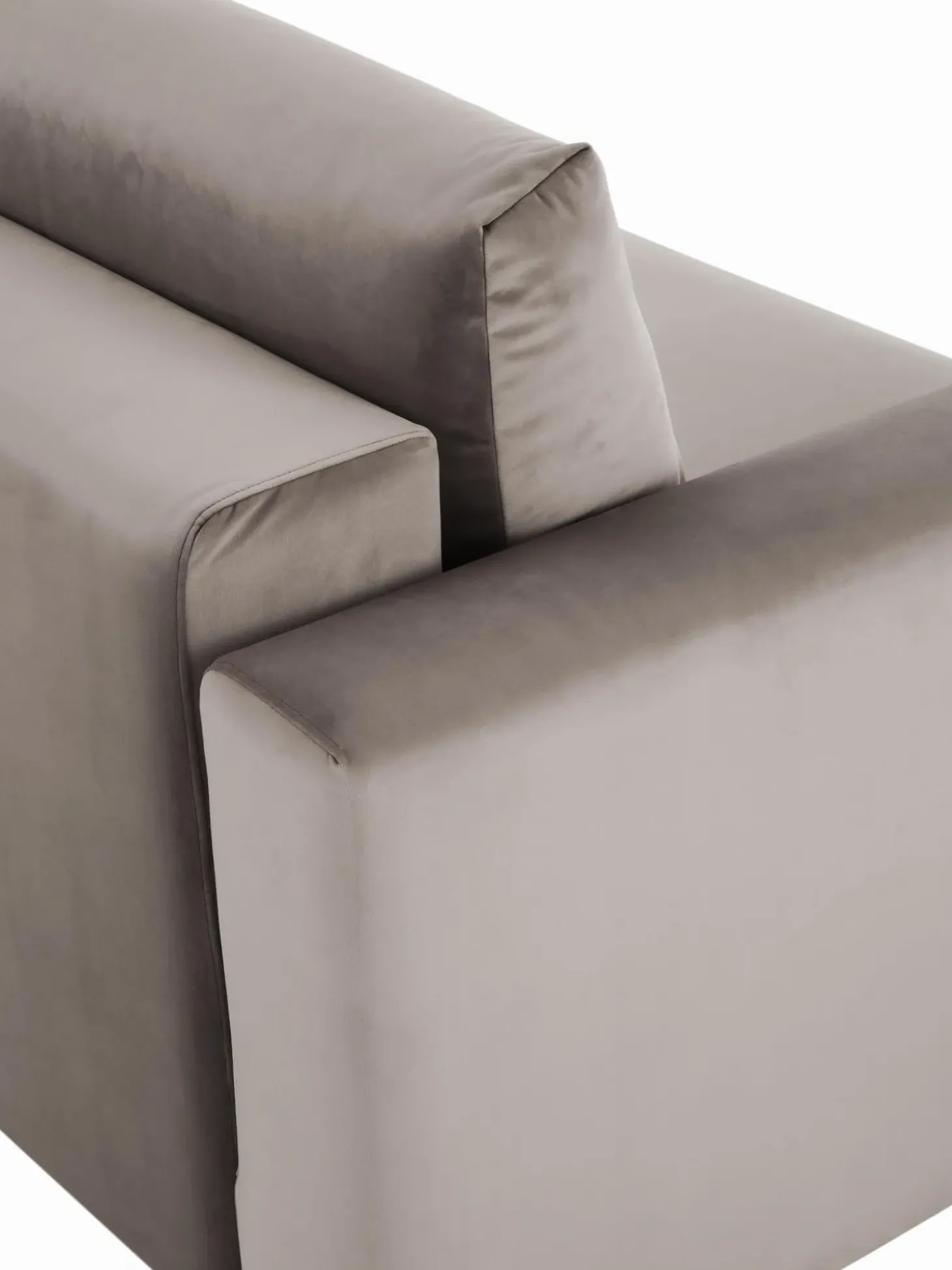 Sofa Cama De Terciopelo Tasha (3 Plazas), Con Espacio De Almacenamiento