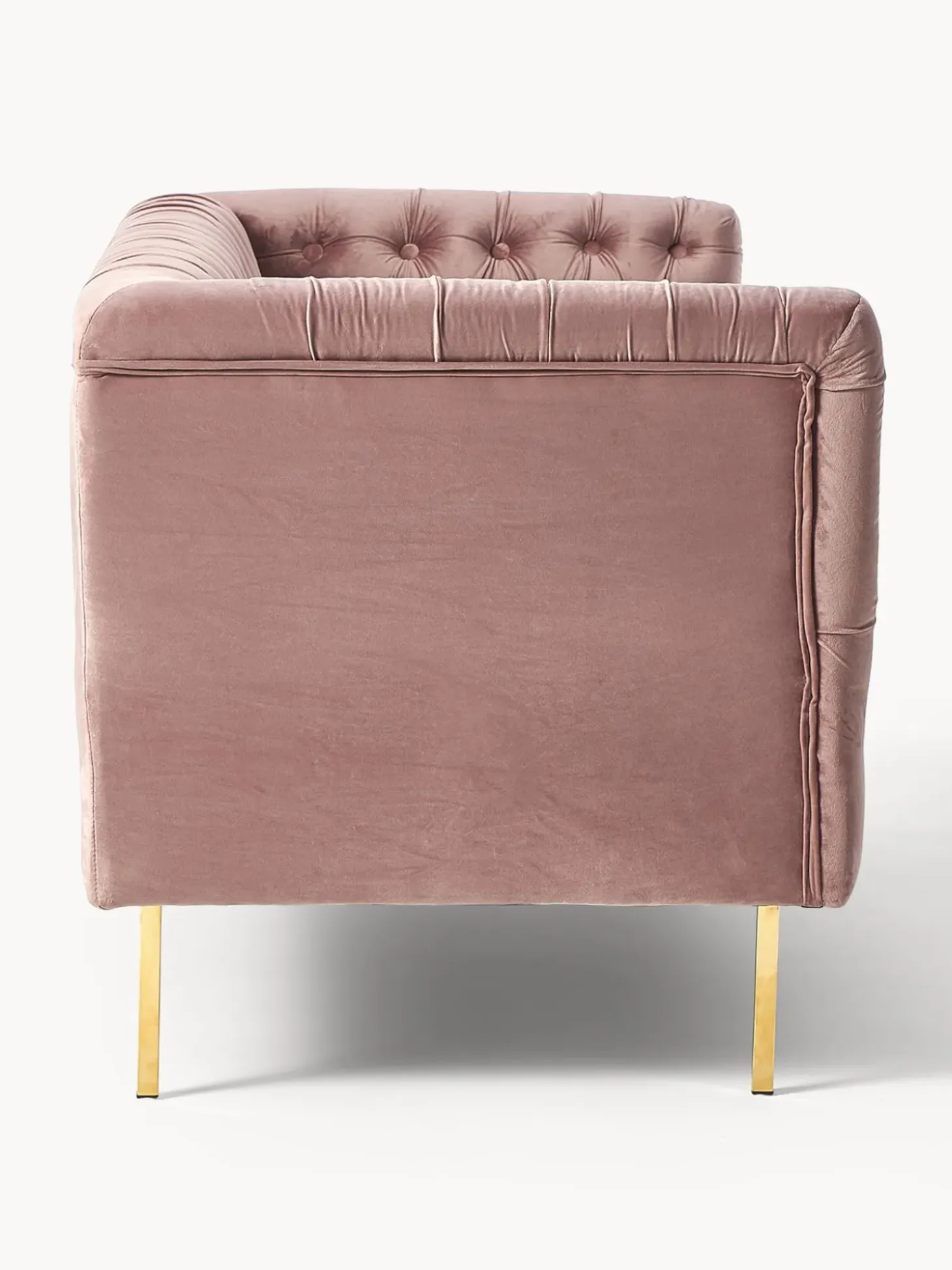 Sofa Chesterfield De Terciopelo Chiara (2 Plazas)