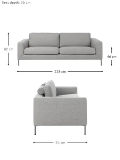 Sofa Cucita (3 Plazas)