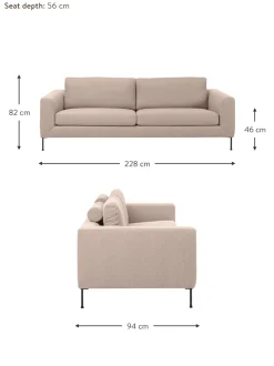 Sofa Cucita (3 Plazas)