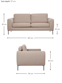 Sofa Cucita (2 Plazas)