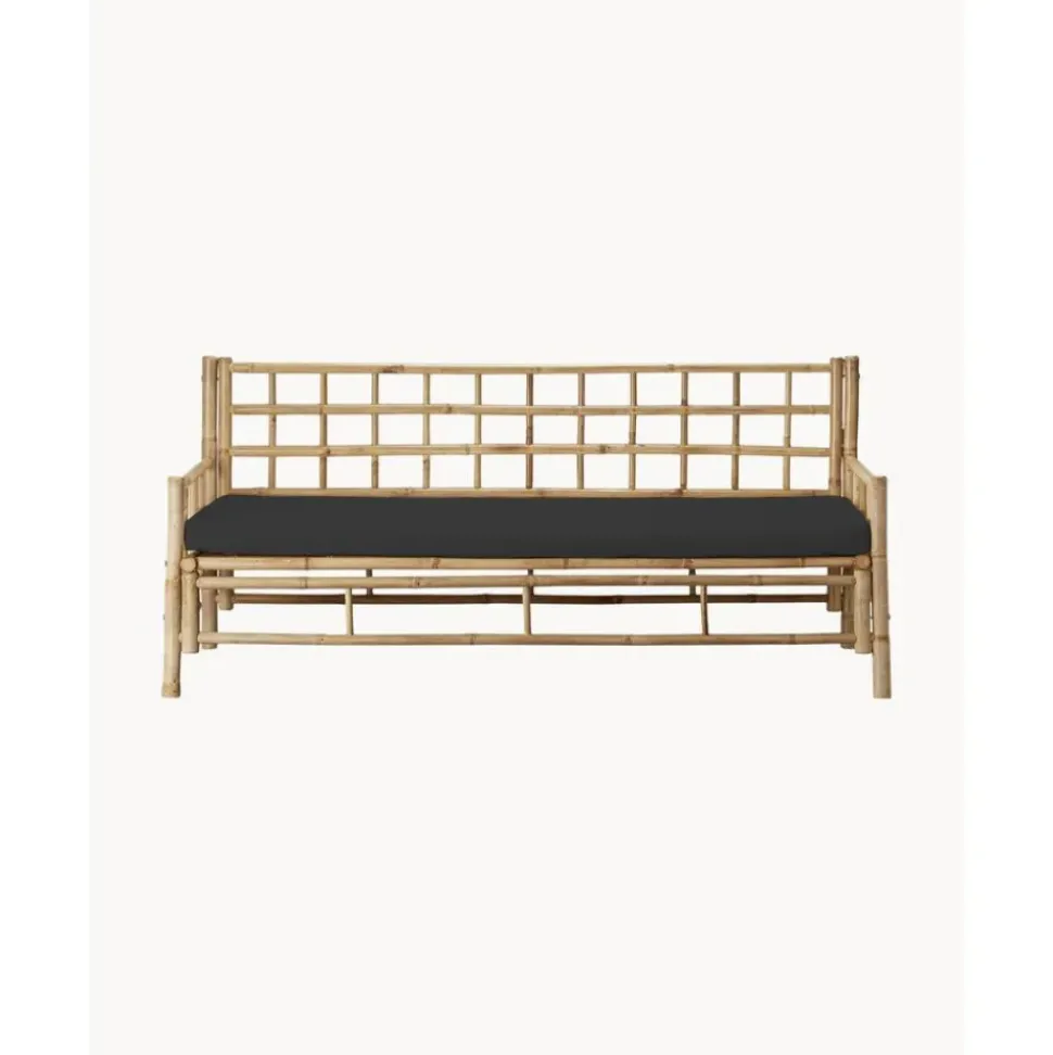 Sofa De Bambu Con Cojin De Asiento Mandisa