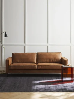 Sofa De Cuero Reciclado Hunter (3 Plazas)