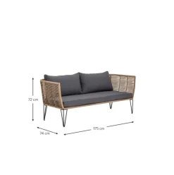 Sofa De Exterior Mundo (2 Plazas)