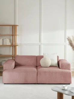 Sofa De Pana Melva (2 Plazas)